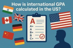 How is international GPA calculated in the US?