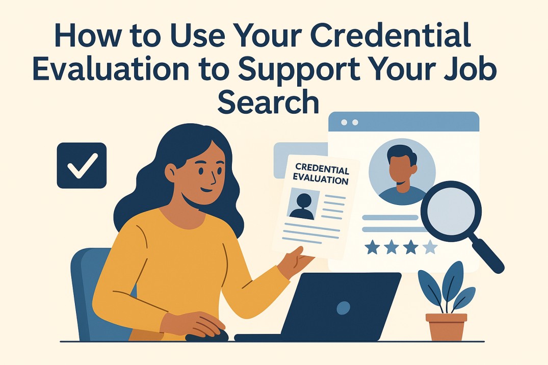 How to Use Your Credential Evaluation for a Job?