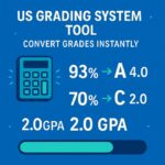 US Grading System Tool: Convert Grades, Understand GPA, and College ...