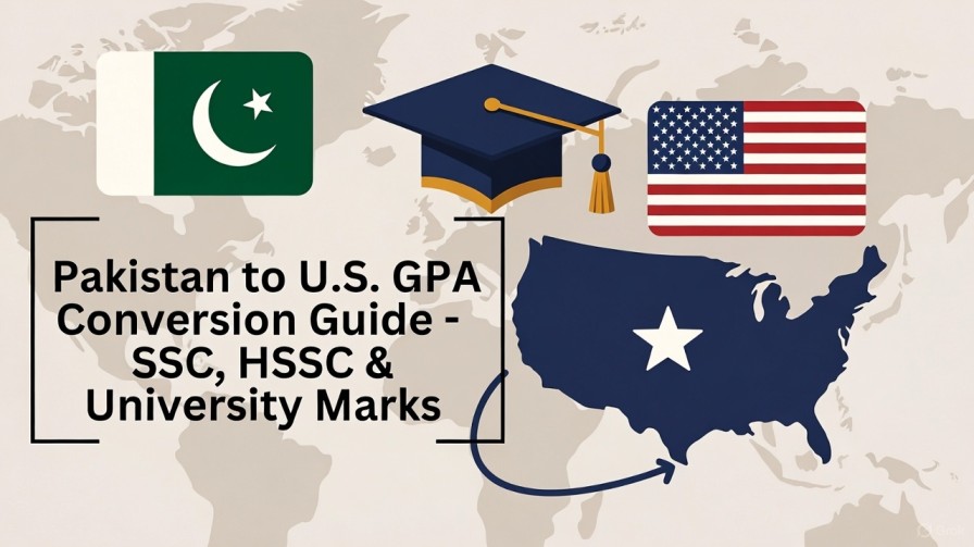 Pakistan to U.S. GPA Conversion Guide (SSC, HSSC & University Marks)